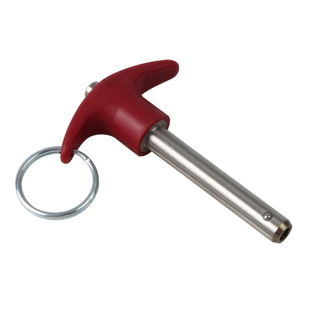 Huyett Pos Lock 3/8 x 2 T-Handle Red PLTR-0375-2000